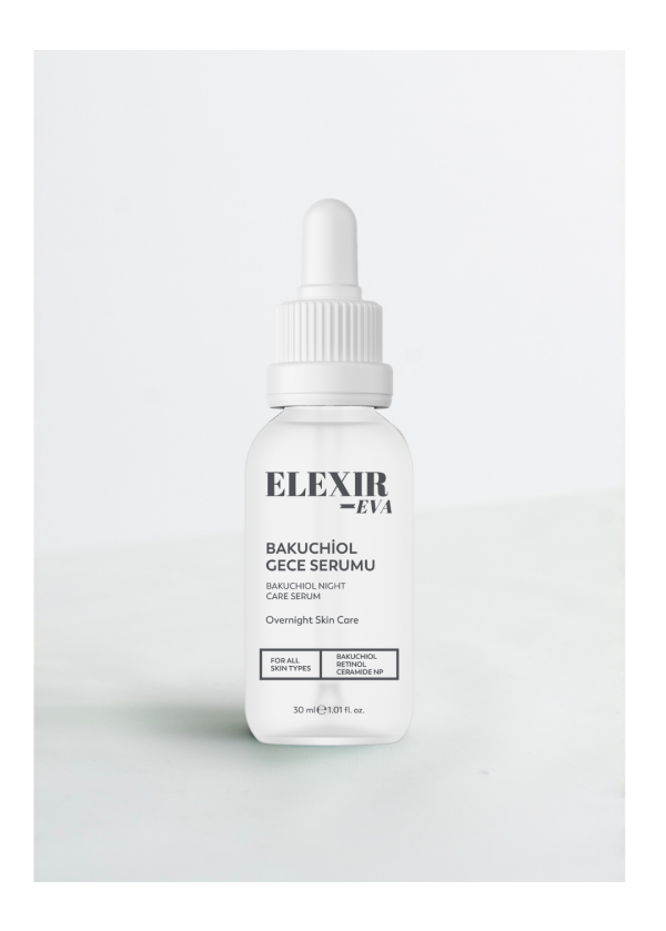 Bakuchiol Gece Serumu Anti-Aging Leke Karşıtı Onarıcı Serum 30 ml